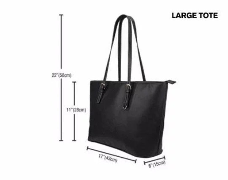 Available in Small /& Large Sizes Catahoula Leopard Lovers Leather Tote Catahoula Leopard Gifts D051B-PWP-TOTL-Teal Floral
