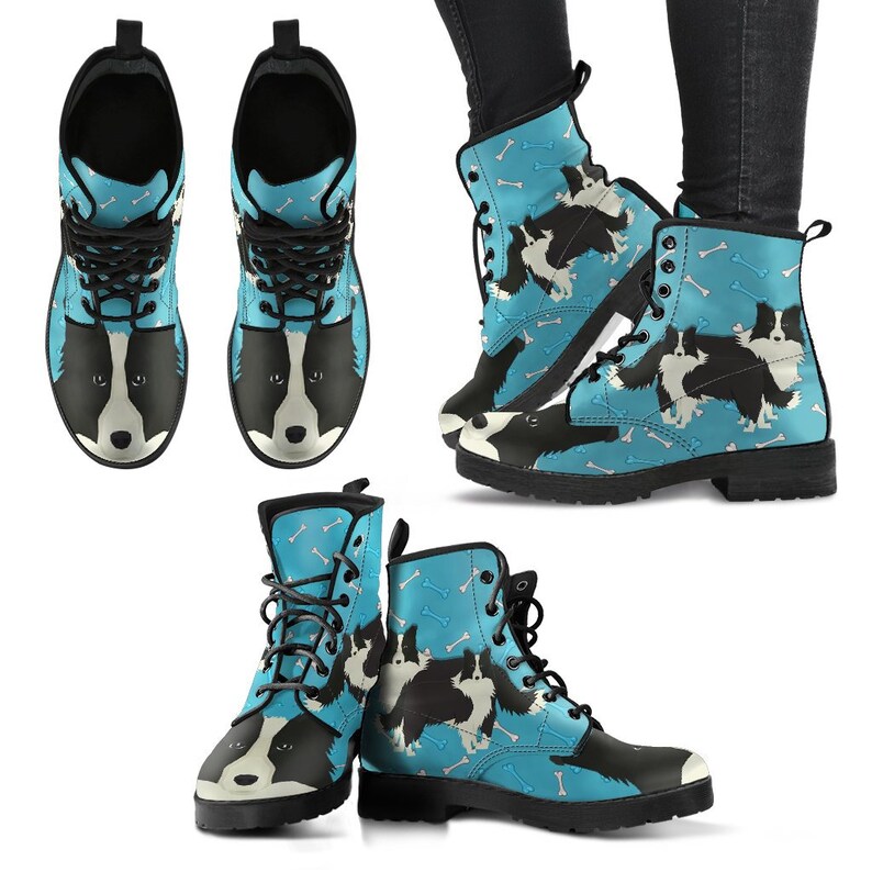 Border Collie Boots / Gift for Border Collie Lovers Border Etsy