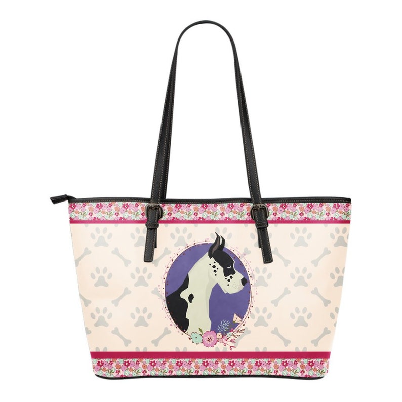 Great Dane Dog Gifts Great Dane Lovers Leather Tote Great
