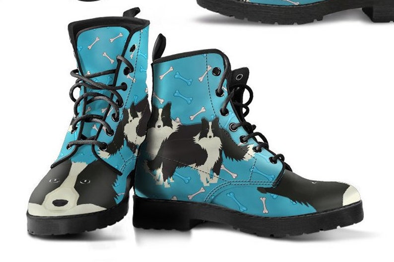 Border Collie Boots / Gift for Border Collie Lovers Border Etsy