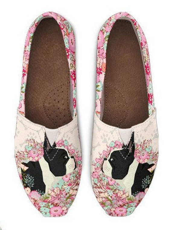 French Bulldog Casual Walking Shoes French Bulldog Gifts Etsy