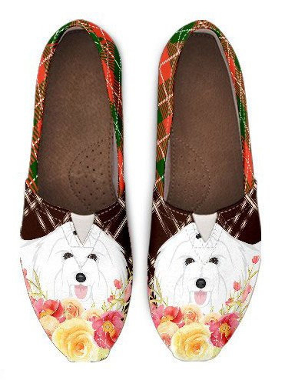 Coton De Tulear Gift Coton De Tulear Casual Walking Shoes Etsy