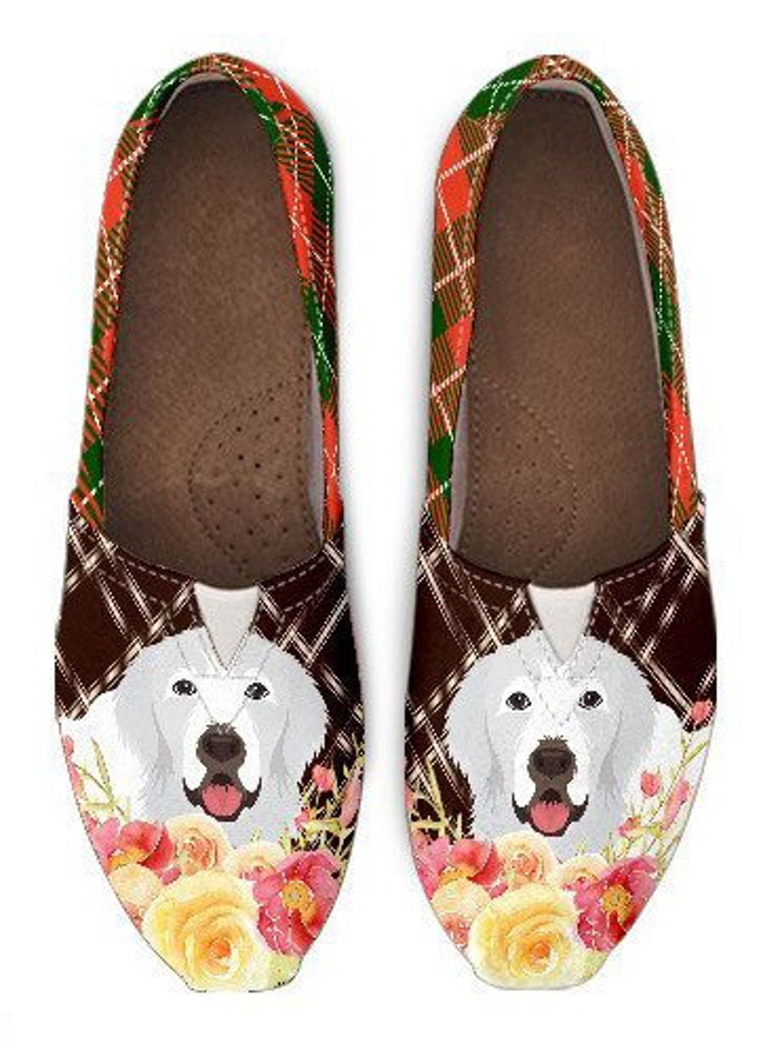 Great Pyrenees Gift Great Pyrenees Casual Walking Shoes Etsy