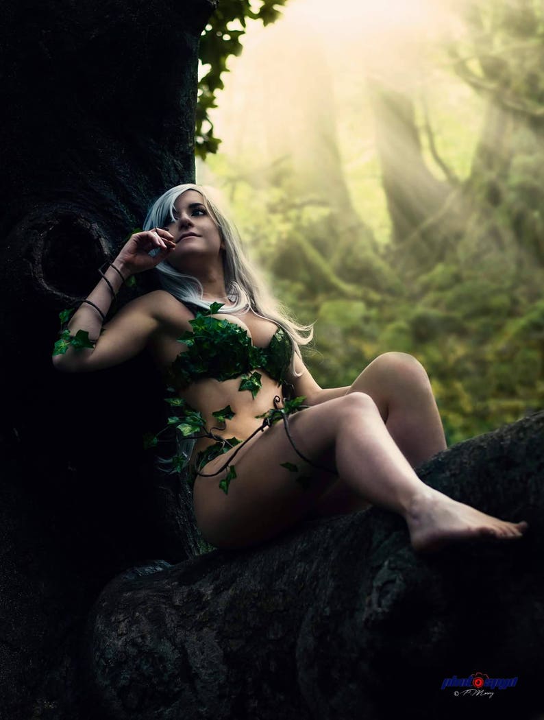 Ivy Costume Fairy Nymph Cosplay Sexy costume Fantasy image 9.