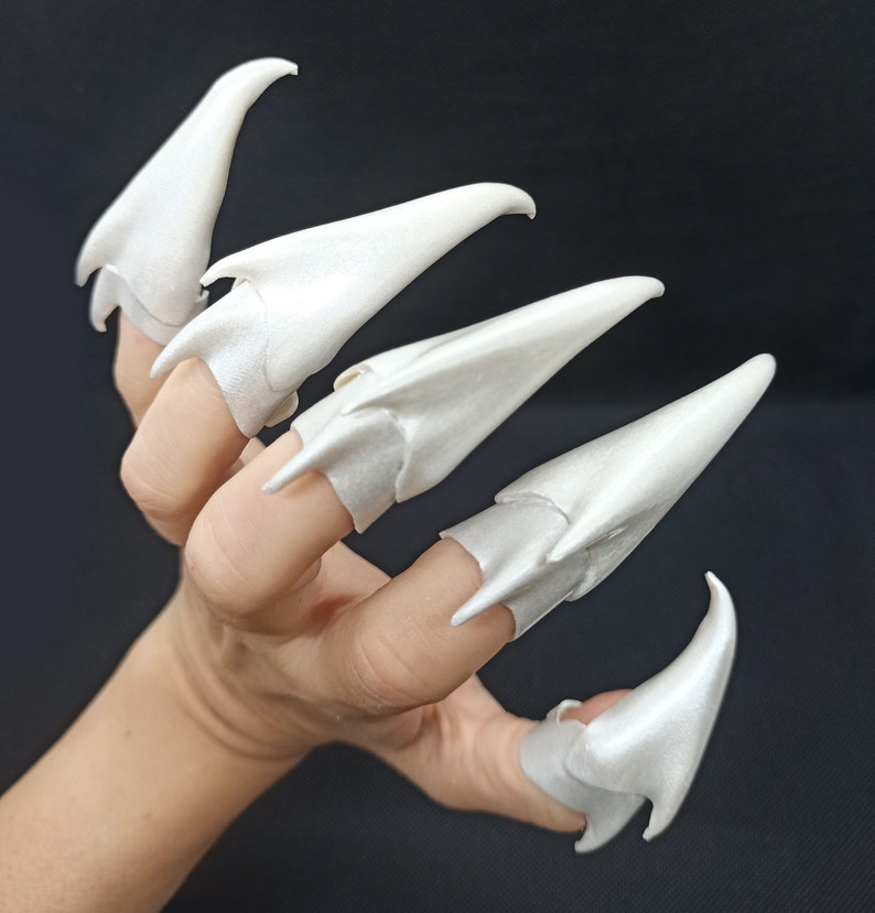 Losuya Halloween Nagel-Krallen - 20 Stück Hexen-Fingernägel Für Cosplay & Partys