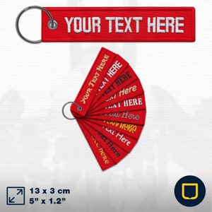 Entfernen Sie vor dem Flug Kundenspezifisches Keychain gesticktes Jet-Tag-Flug-Schlüsselanhänger Pilot-Flugzeug-Motorrad-Flug-Umbau-Schlüsselanhänger-Auto personifizierte Text