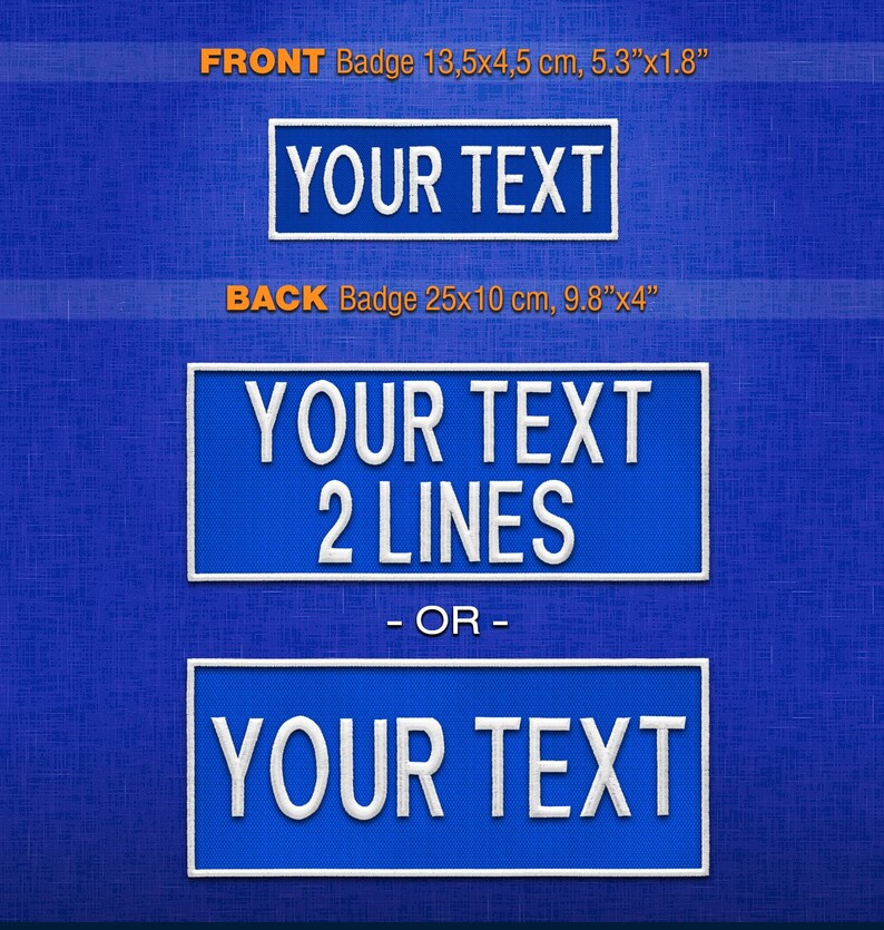 Custom Name Patch Tactical Vest Emergency Response Police Etsy