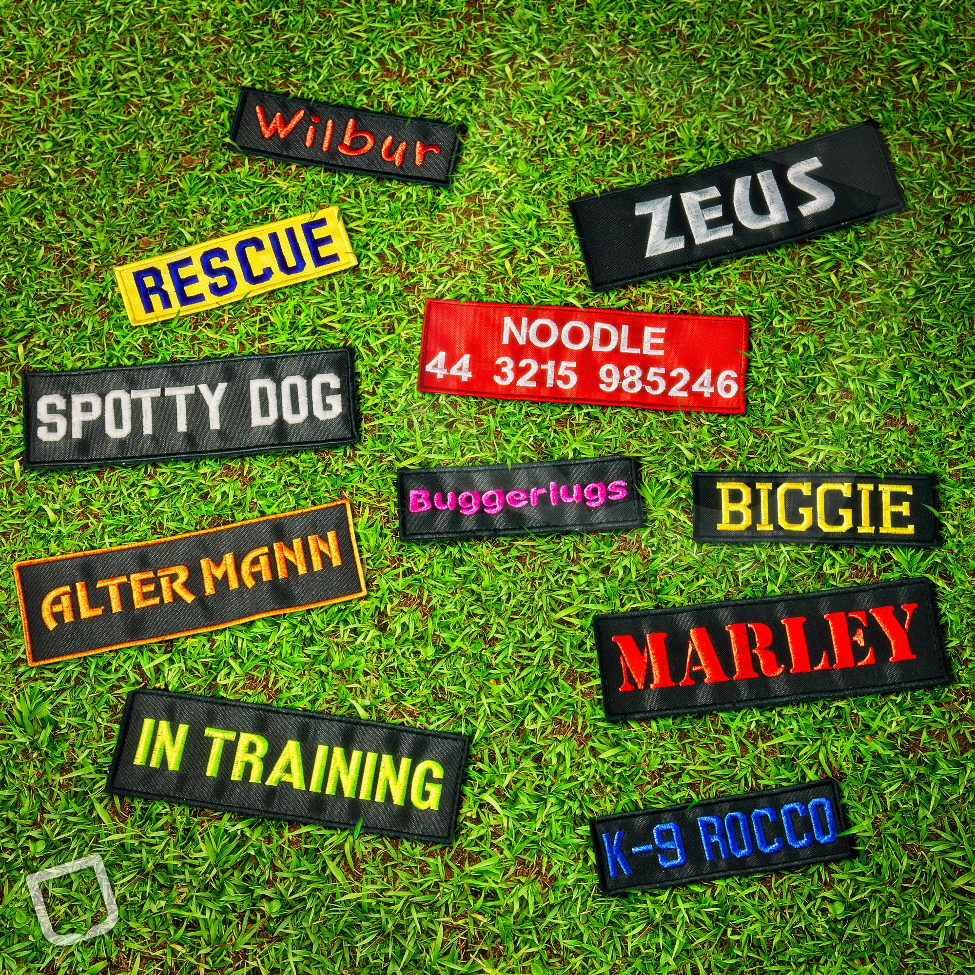 Personalized Patch for Dog Harness Julius K9 Patch Embroidered Etsy UK