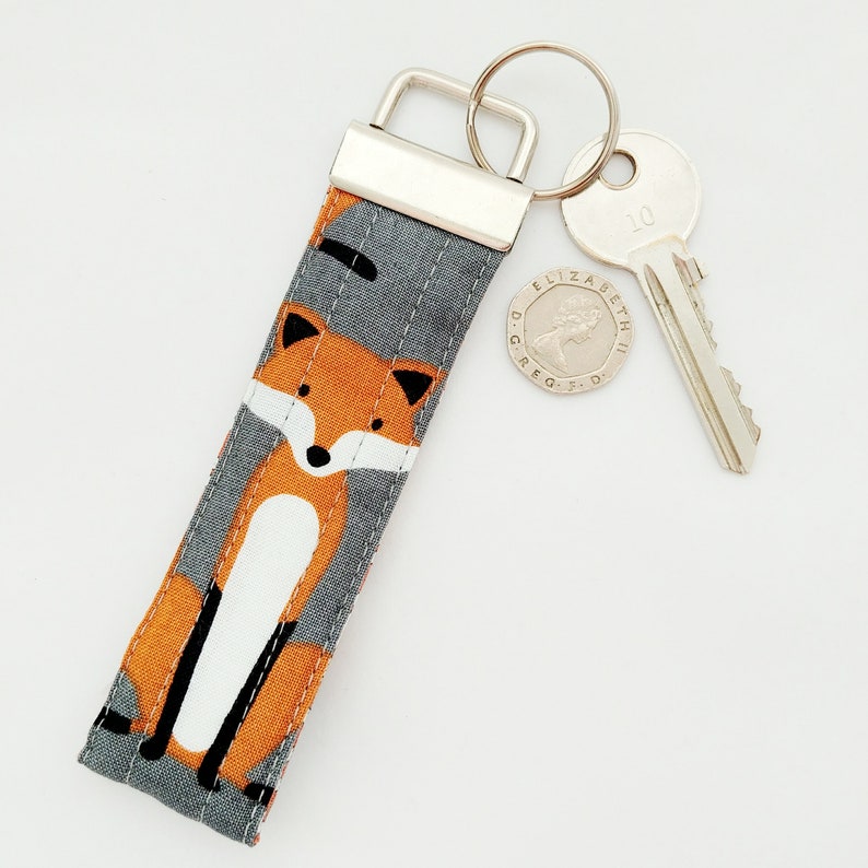 Fabulous Foxes Small Coin Purse /& Matching Key Ribbon