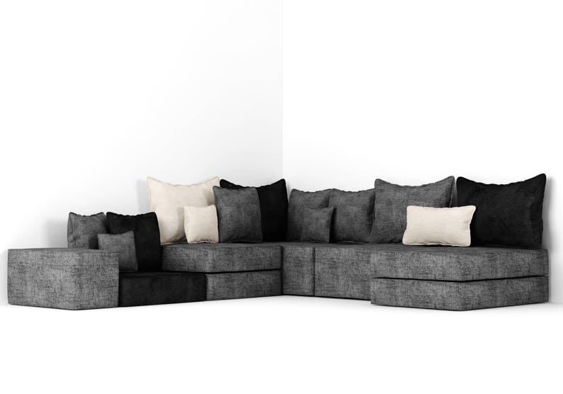 Modular Sofa Guest Sofa Bed. Floor Sofa. Custom Size. Custom Etsy Canada