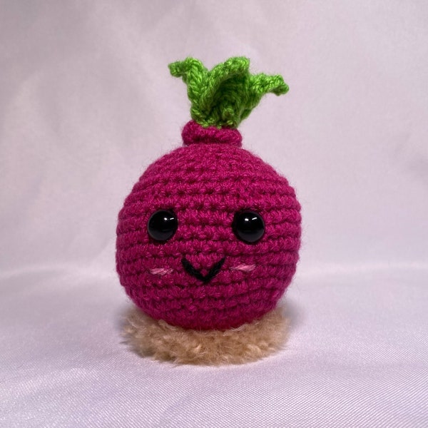 Mini red onion/Mini Crocheted red Onion Amigurumi/Stuffed Toy/Kawaii Styled/Toy/Plush/Plushie