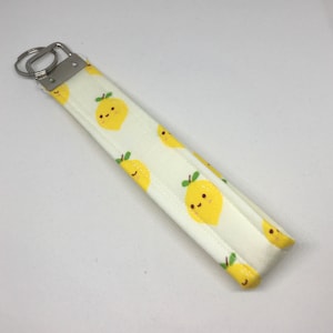 Key Fob Wristlet/ In Lemon Print/Key Fob Wristlet/Key Chain