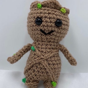 Mini/small Groot/Mini/small Groot Crocheted Stuffed Toy/Amigurumi/ Kawaii/Plush /Plushie/