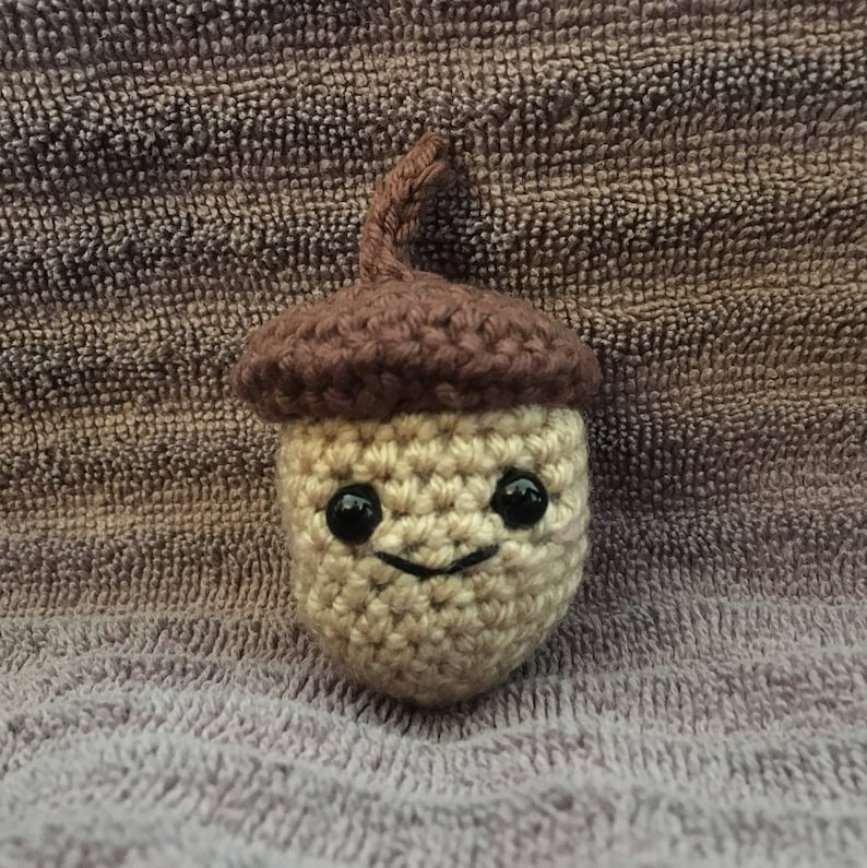 Mini Acorn/ Mini Crochet Acorn/Amigurumi/Kawaii Styled/Kawaii | Etsy