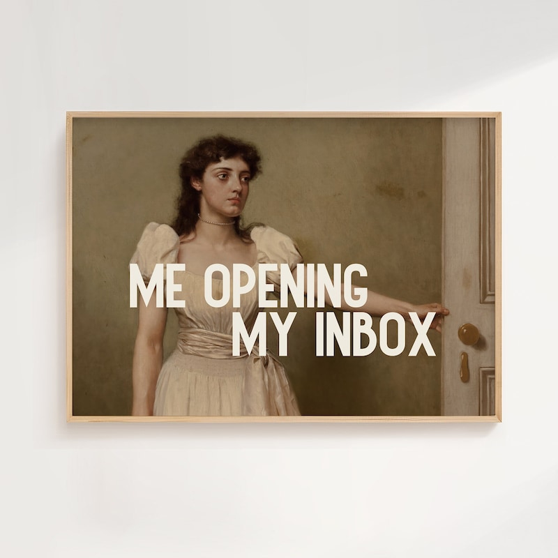 Inbox Office Sign - Etsy