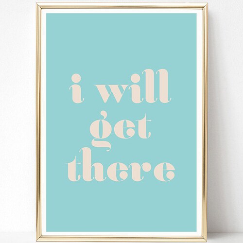 Motivational Quote Print Printable Wall Art Prints Do More Etsy