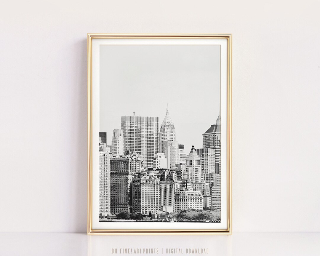 New York City Art, Black and White Photography, Printable Wall Art, New ...