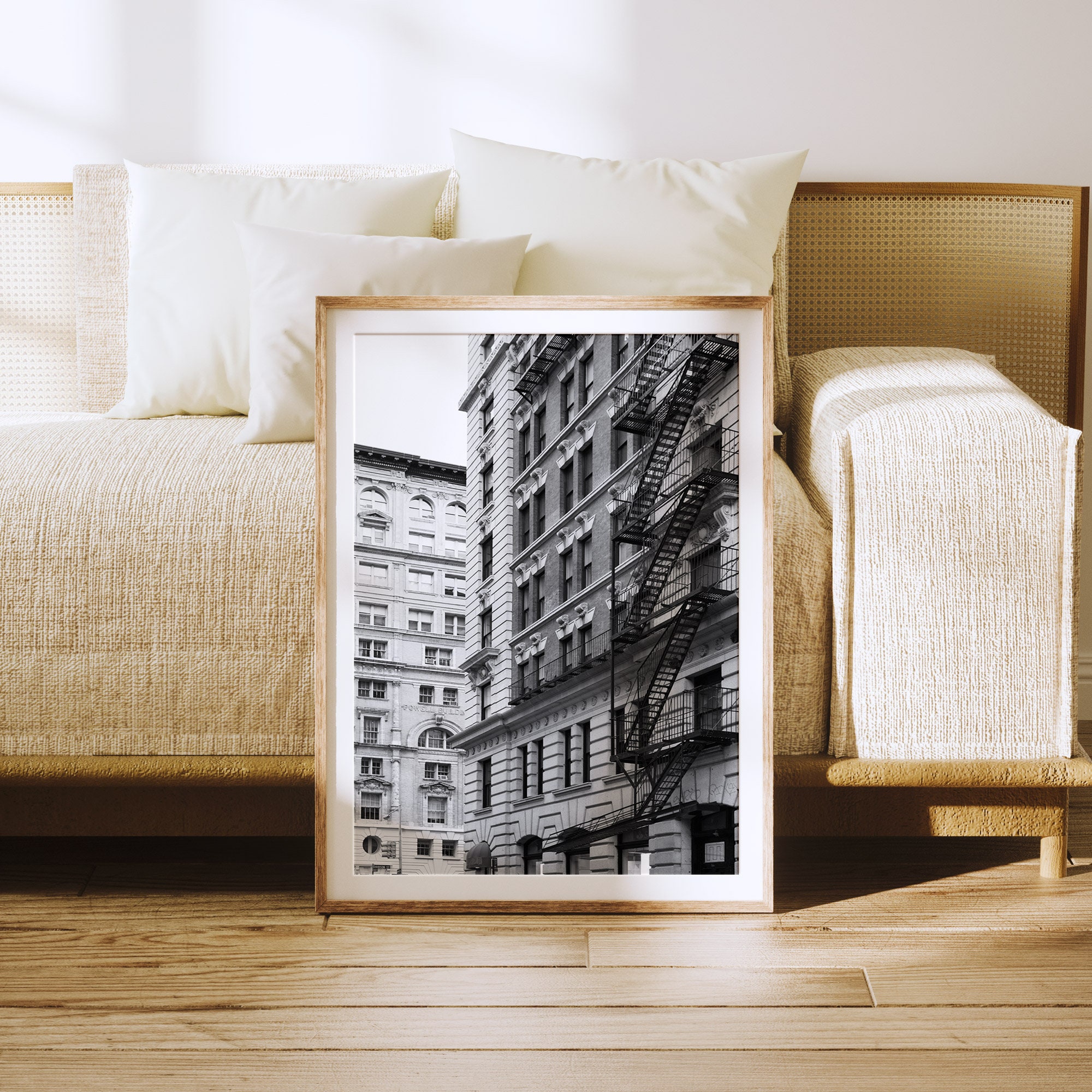 Black and White New York Print, Printable Wall Art, Large New York City ...