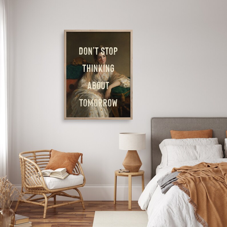 Don t stop thinking about tomorrow fleetwood mac print etsy