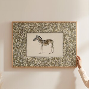 Antique Zebra Print - Etsy