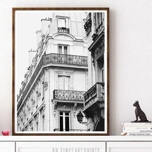Paris Print, Printable Wall Art, Black and White Prints, Paris ...