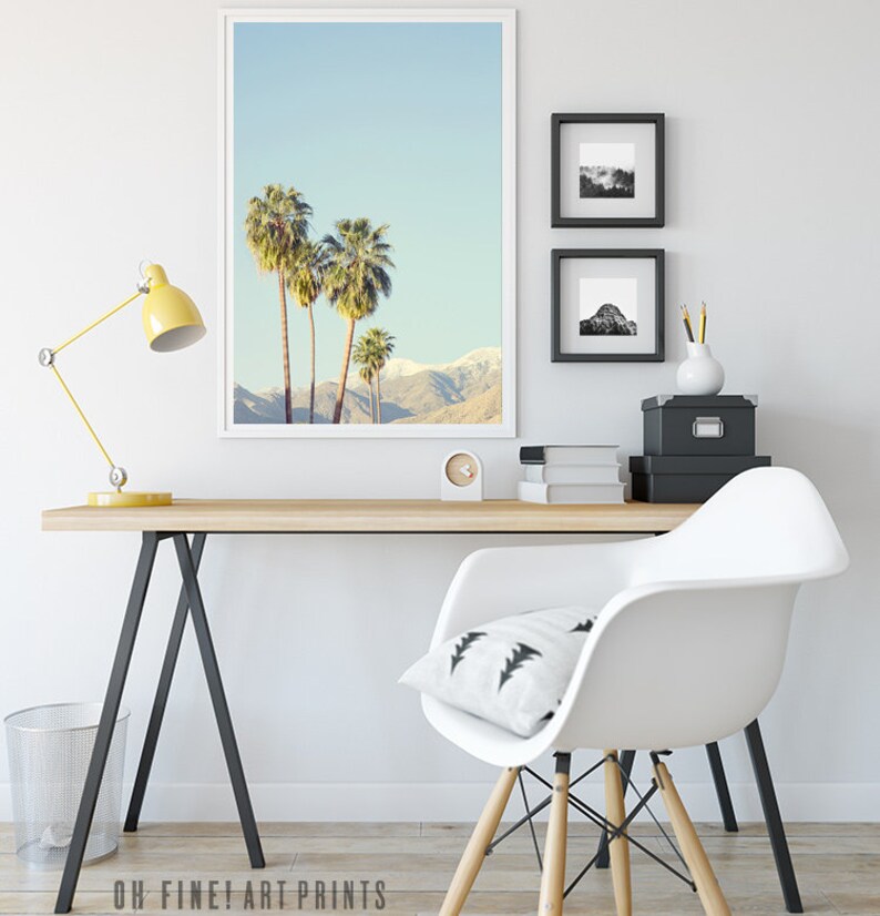 Palm Springs Print California Wall Art Printable Wall Art Etsy