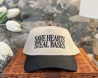 Save Hearts, Steal Bases Trucker Hat