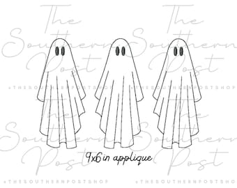 Geist-Trio Applikation Stickdatei Download