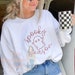 Spooky Embroidered Glitter Crewneck Sweatshirt main image 1