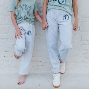 Lounge Set Top Joggers, Personalized, Embroidered image 3