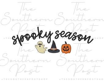 Spooky Season Icons Stickdatei Download (ONE SIZE)