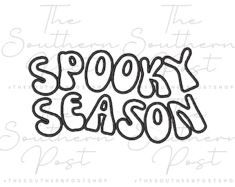 Spooky Season Stickdatei zum Downloaden (ONE SIZE)