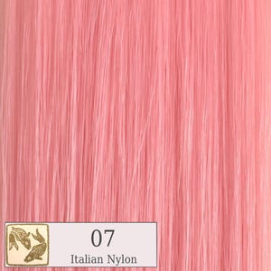 Color 07 Italian Nylon Doll Hair