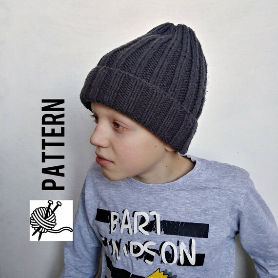 Pattern Baby Hat Pattern Sizes S M L Xl Mens Hats Knit Mens Beanies Mens Beanies Hat Dad Hat Pdf Winter Hat Men