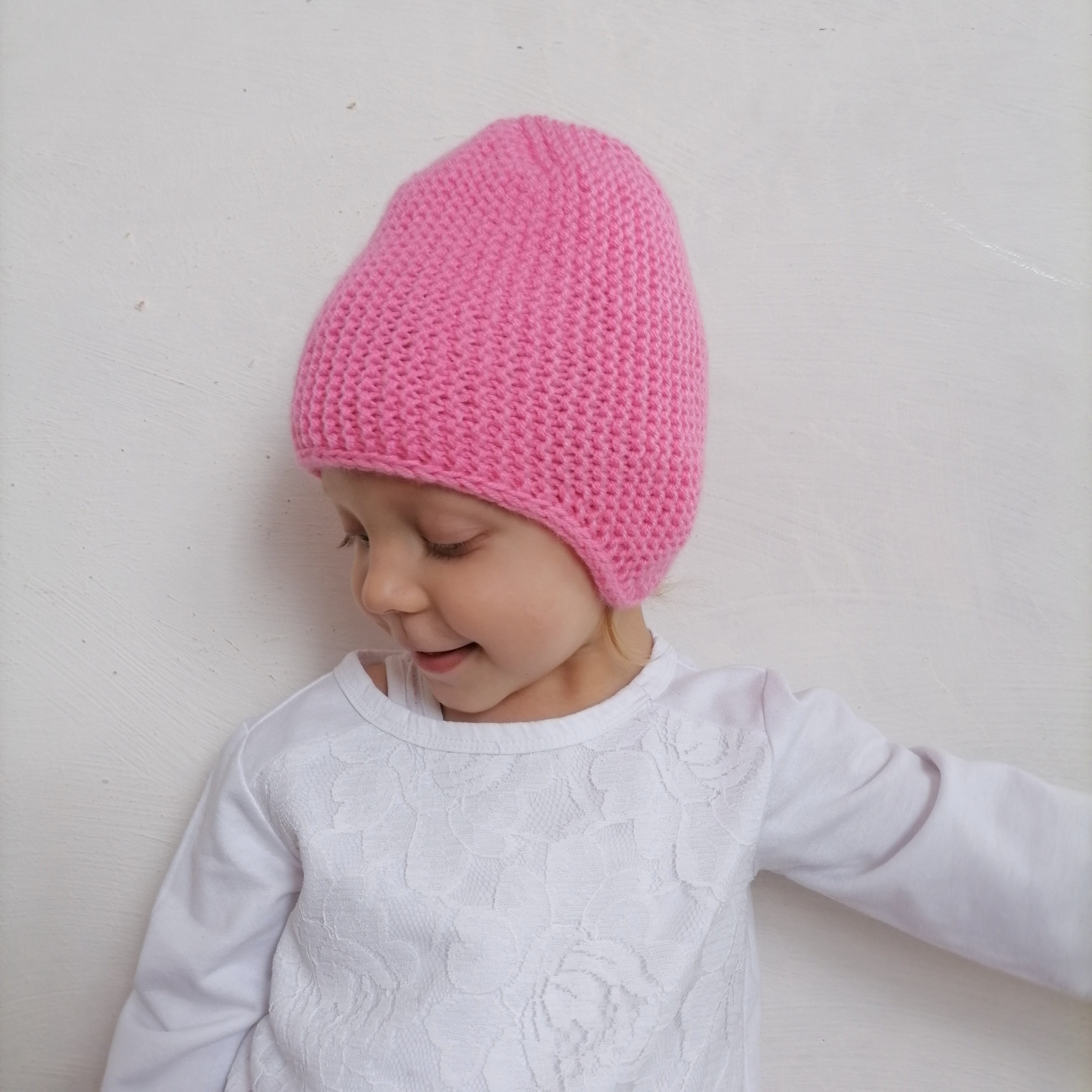 PATTERN Baby Toddler Bonnet Knitting Pattern PDF Baby Bonnet | Etsy