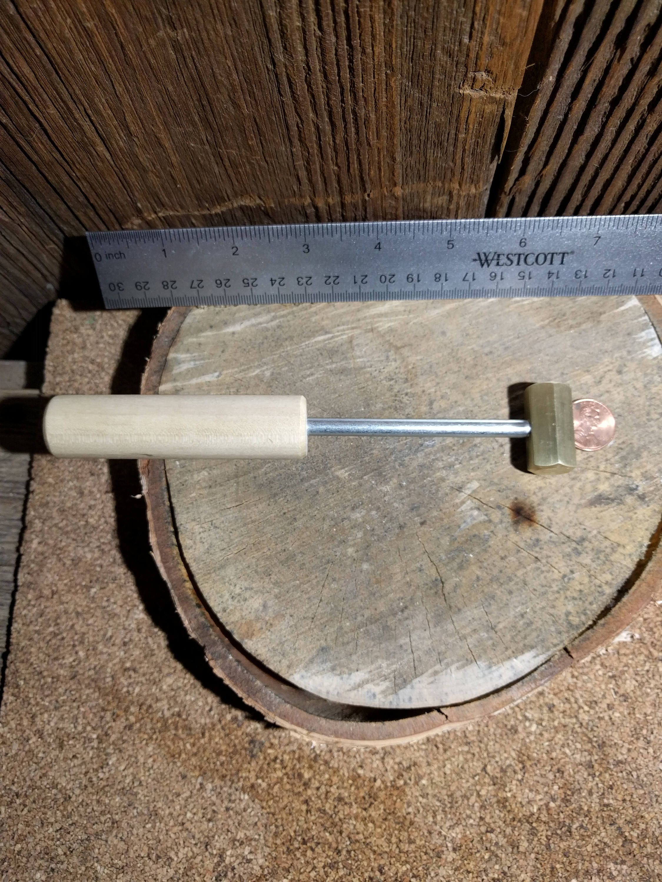 Brass mini hammer 2oz craft hammer Etsy