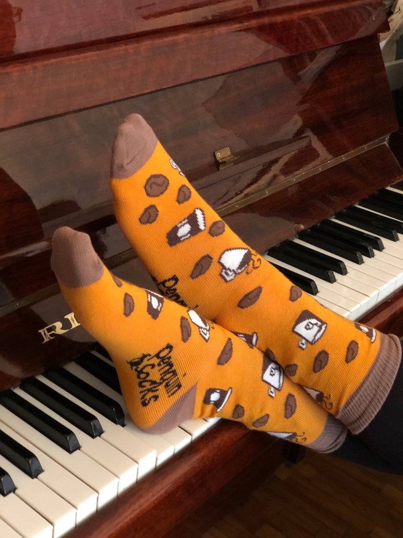 Coffee Socks Funny Socks for Women Cute Socks for Crazy Etsy