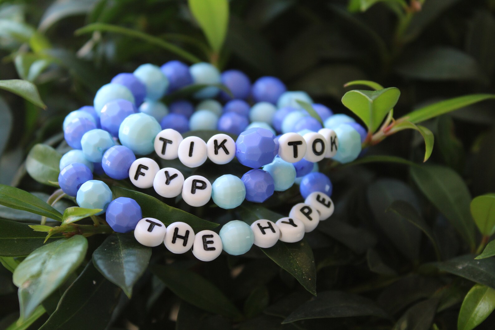 Tiktok Inspired Aesthetic Bracelet Set Trendy Tik Tok Bead Etsy