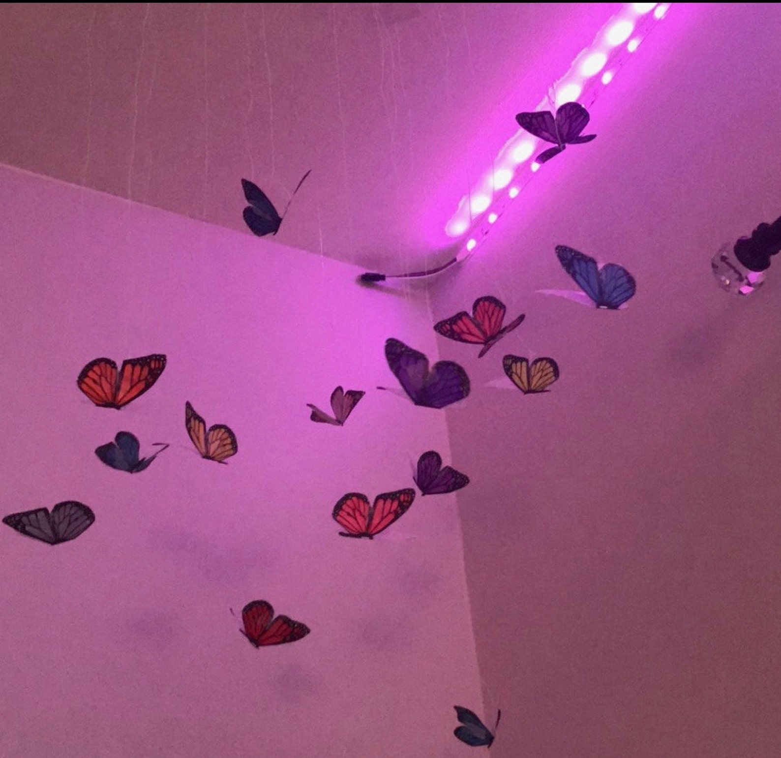 Aesthetic Butterfly Room Decor Aesthetic Teen Vsco Ceiling Etsy