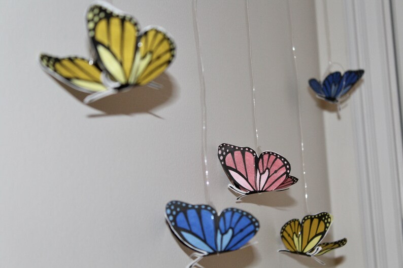 Aesthetic butterfly room decor Aesthetic teen vsco ceiling Etsy