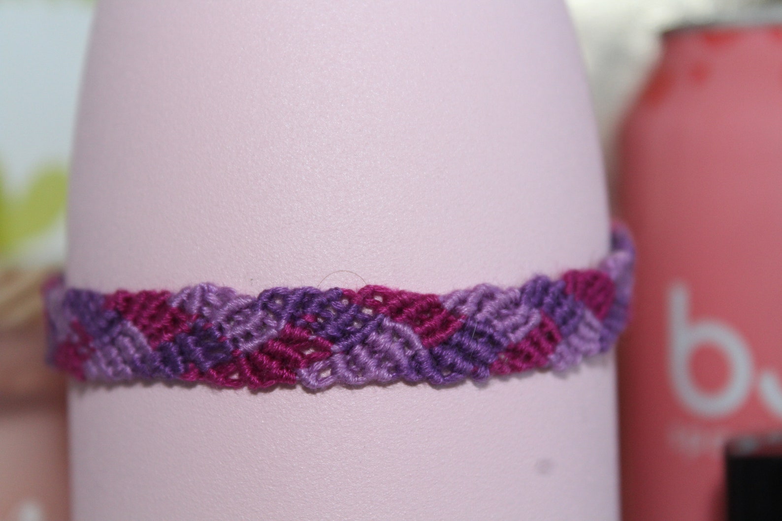 Adjustable Braided Stitch Bracelet Custom Color Friendship Etsy