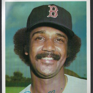 JIM RICE 1981 Topps 5x7 Baseball Card - Boston Red Sox