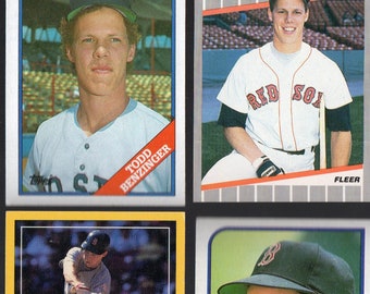 TODD BENZINGER Baseball Cards (4) Lot