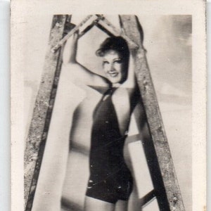 JEAN PARKER 1937 Carreras Film Stars #16 Sigarettenkaart
