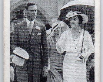 wills cigarette cards our king and queen Our King and Queen | 1937 Wills Cigarettes | 50 Card Set | King George VI,  Queen Elizabeth