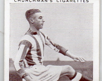 Association Footballers | 1938 Churchman's Cigarette Cards | 50 Original  Cards | 1930's Football Players