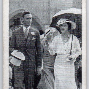 Mostra di Bruxelles (Elizabeth e Giorgio VI) 1937 Volontà Nostro Re e Regina #39 Sigaretta Carta