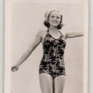CHERYL WALKER 1939 Carreras Film & Stage Beauties #31 Tarjeta de cigarrillos