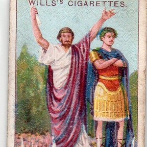 Maximus Proclaimed Emperor 1913 Wills Historic Events #3 Cigarette Card
