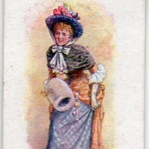 LADY EFFIE BANCROFT Máscaras e Rostos 1916 Jogadores Passados e Presentes #5 Carta de Cigarro